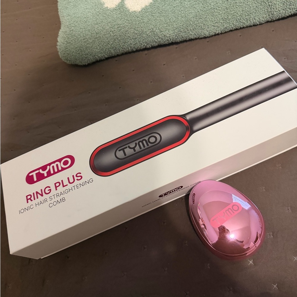TYMO Ring Plus Ionic Hair Straightening Comb
